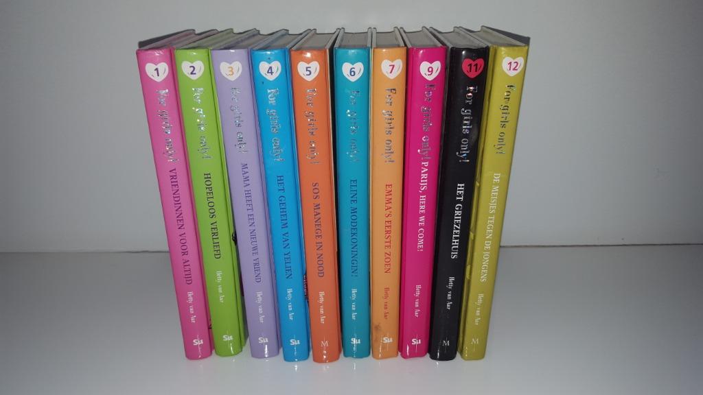 Boek uit de reeks For Girls Only:  5 euro/boek, Boeken, Kinderboeken | Jeugd | 10 tot 12 jaar, Zo goed als nieuw, Fictie, Ophalen of Verzenden