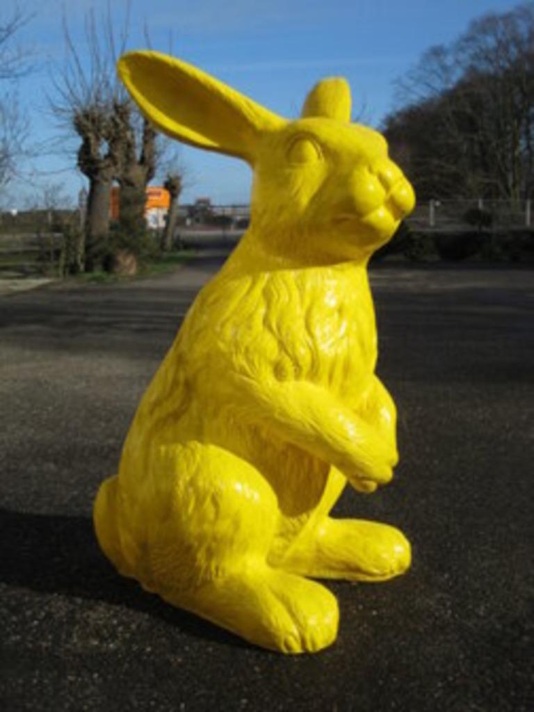 Haas konijn XXXL 260cm, Ophalen of Verzenden, Nieuw, Kunststof, Dierenbeeld