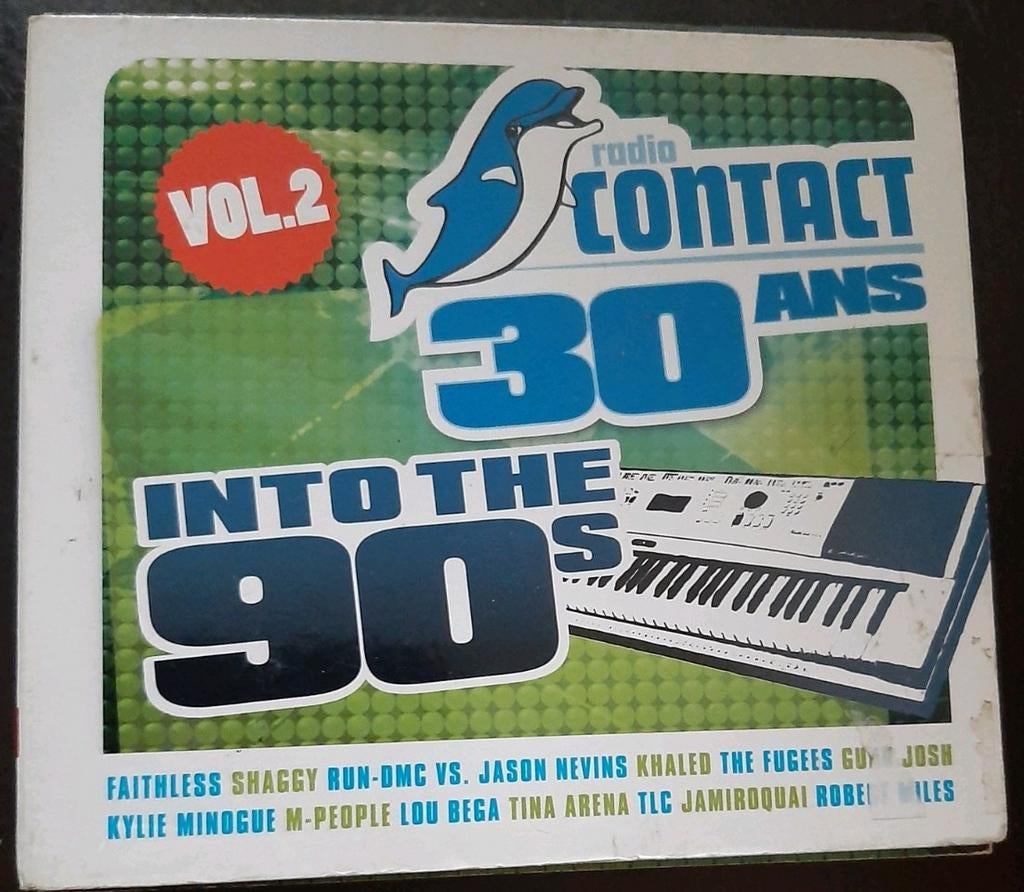 Triple cd - radio contact, 30 ans intobthe 90s, CD & DVD, Enlèvement ou Envoi, Utilisé