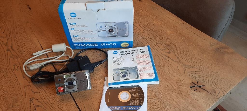 fotoapparaat, Audio, Tv en Foto, Gebruikt, Konica, 6 Megapixel, Ophalen of Verzenden