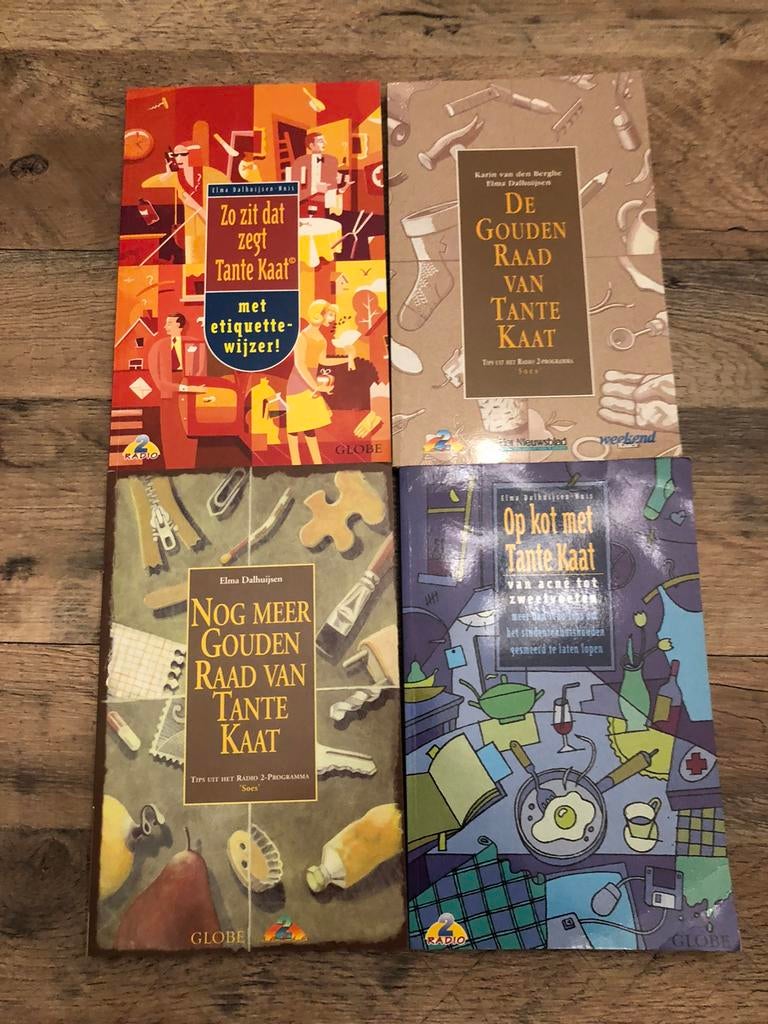 4 Tante Kaat boeken, Enlèvement, Utilisé, Elma Dalhuijsen