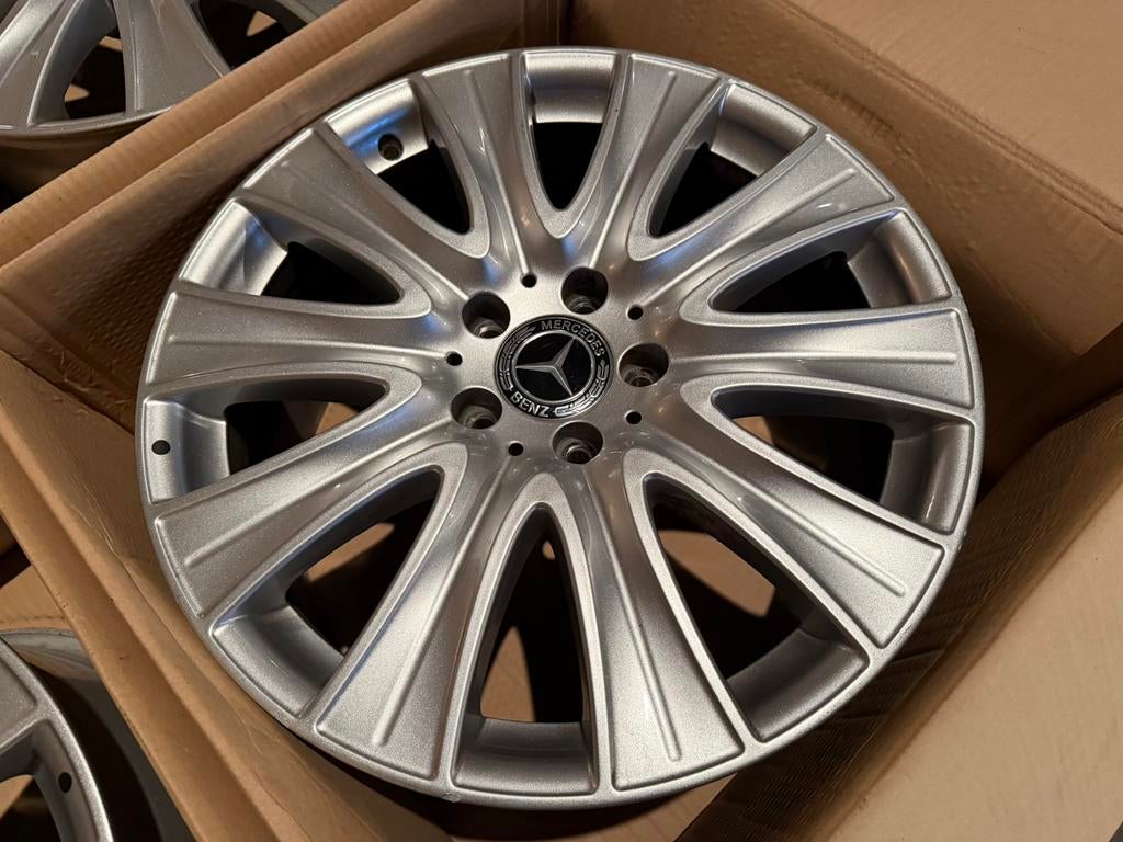 Jantes d’origine Mercedes 18 pouces 5x112, Autos : Pièces & Accessoires, Pneus & Jantes, Jante(s), 18 pouces, Utilisé, Enlèvement