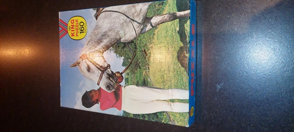 King puzzel meisje en paard 160 stukken, Ophalen of Verzenden