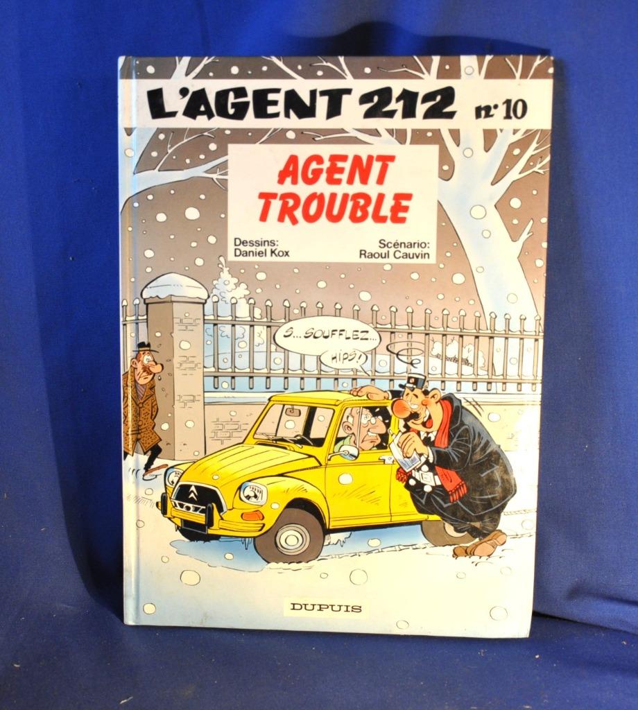 livre bd al'agent 212 volume 10 agent rouble (x2044), Livres, Enlèvement ou Envoi, Une BD, Daniel kox, Utilisé