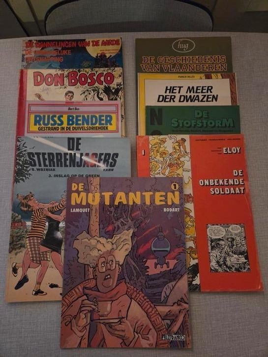 9 x 1re édition, Enlèvement ou Envoi, Comme neuf