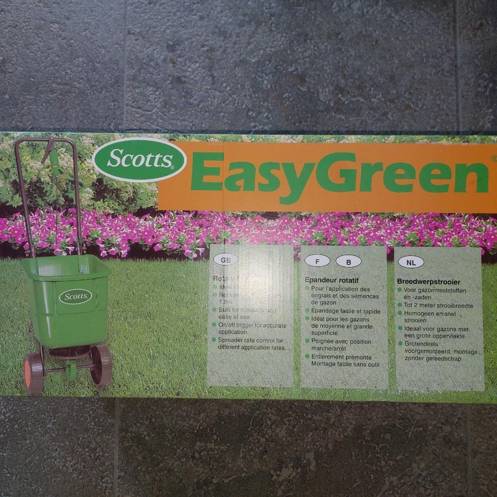 grasverzorger breedwerpstrooier   gras meststoffen, Ophalen, Nieuw, Scolls