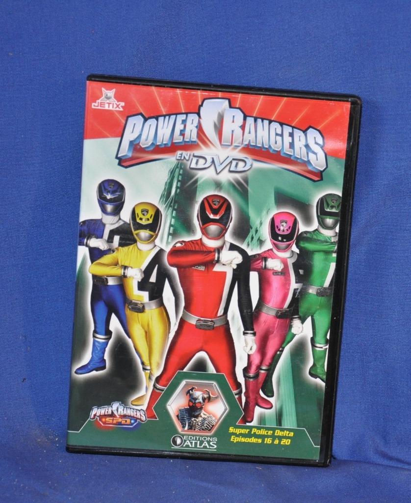 dvd power rangers police delta episode de 16 a 20 (x20192), Cd's en Dvd's, Ophalen of Verzenden, Zo goed als nieuw, Actie en Avontuur