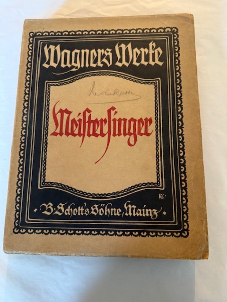 Richard Wagner, Die Meistersinger von Nürnberg, Enlèvement ou Envoi, Utilisé, Classique, Chant