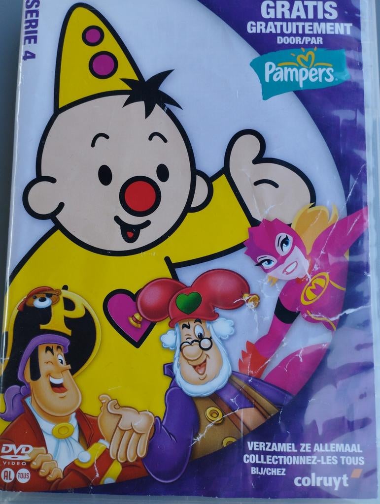 Dvd PLOP, MEGA MINDY, PIET PIRAAT, BUMBA, Ophalen