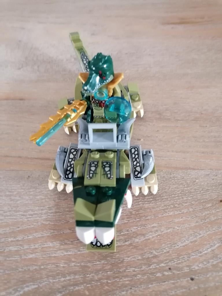 Lego Chima 70126 'Krokodil Legendebeest', Kinderen en Baby's, Speelgoed | Duplo en Lego, Ophalen of Verzenden, Zo goed als nieuw