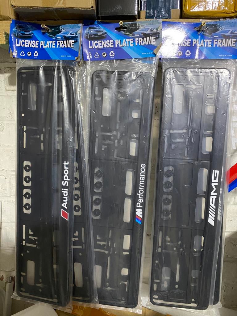 Support de plaque voiture holder Audi Vw bmw…, Enlèvement ou Envoi, Neuf, Audi