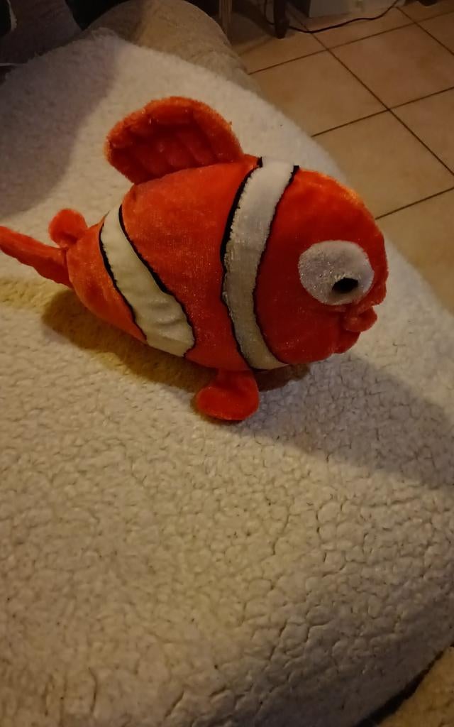 Clownvisje (Nemo), Mortsel, Kinderen en Baby's, Speelgoed | Knuffels en Pluche, Ophalen of Verzenden, Nieuw
