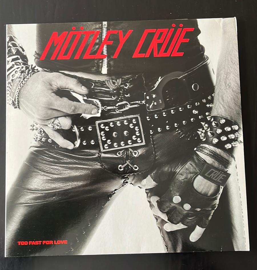 Mötley Crüe - Too Fast For Love - LP - Germany 1982, Ophalen of Verzenden, Zo goed als nieuw