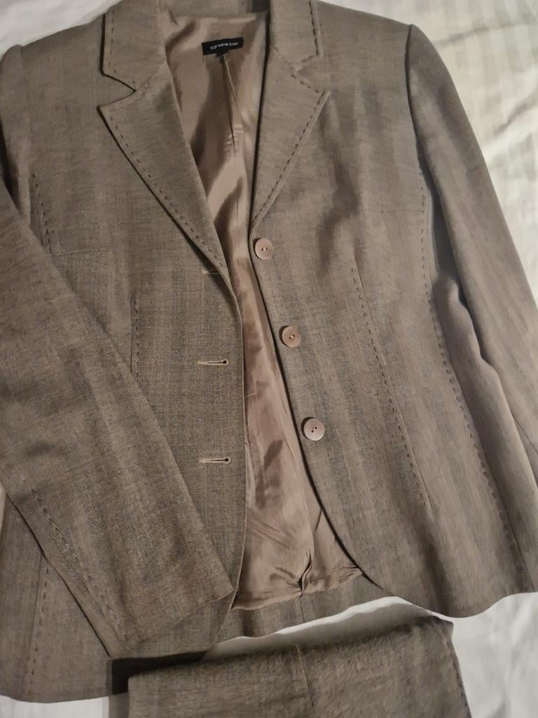 mantelpak Caroline biss  maat 40 broek en vest. binn, Kleding | Dames, Ophalen of Verzenden, Gedragen