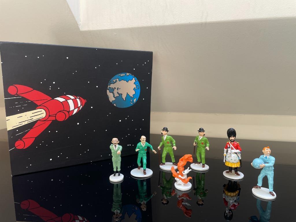 TINTIN série lune: 29254 - BC, Enlèvement ou Envoi, Tintin, Comme neuf, Statue ou Figurine