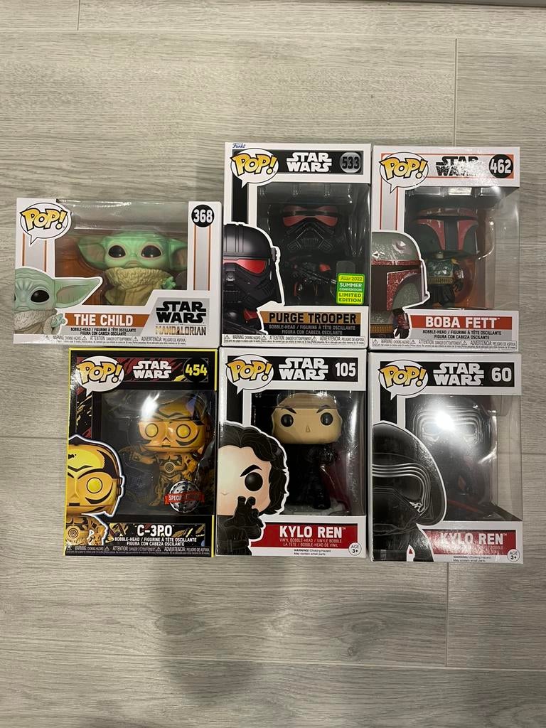 Funko pop Star Wars, Ophalen of Verzenden