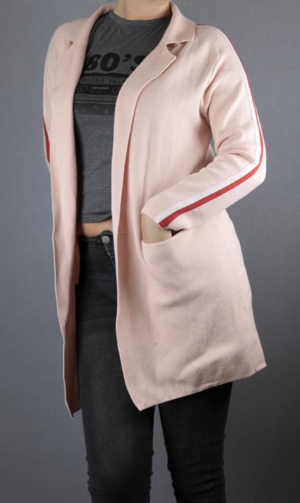 Roze gilet / jas van Kilky - Maat small/medium, Envoi, Rose