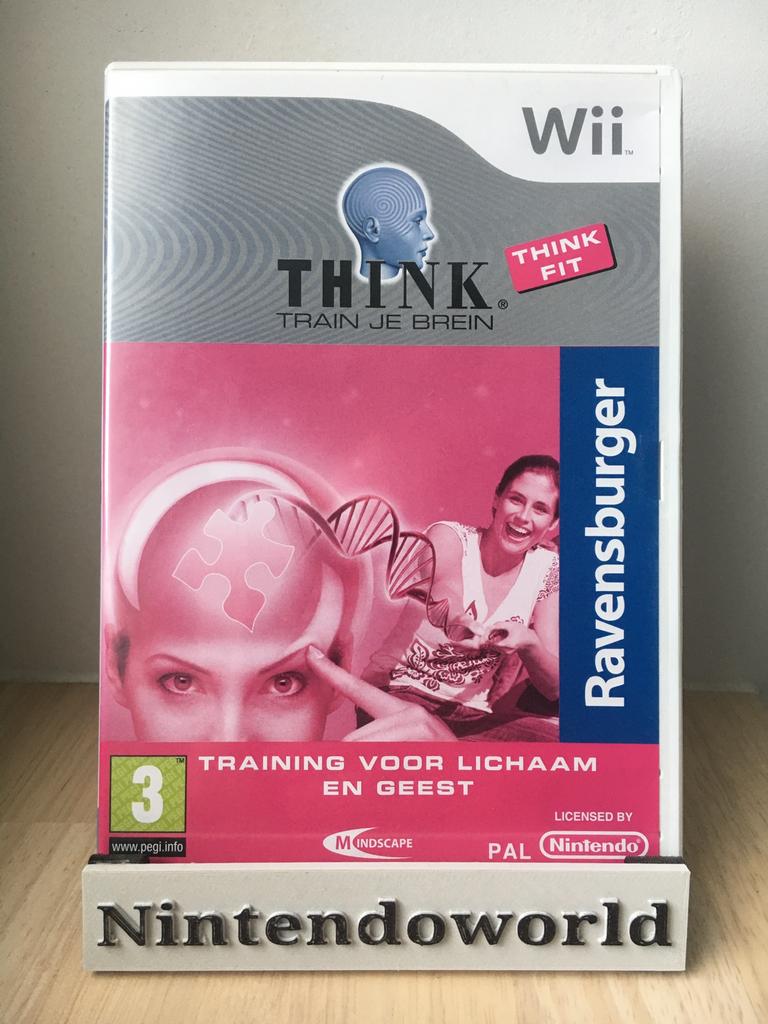 Think - Train Je Brein (Wii), Games en Spelcomputers, Games | Nintendo Wii, Zo goed als nieuw, Ophalen of Verzenden