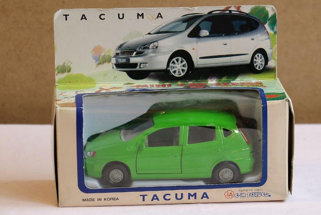 Daewoo Tacuma 1/32 C-M Toys Korea avec boîte Etat neuf, Ophalen of Verzenden, Gebruikt, Auto