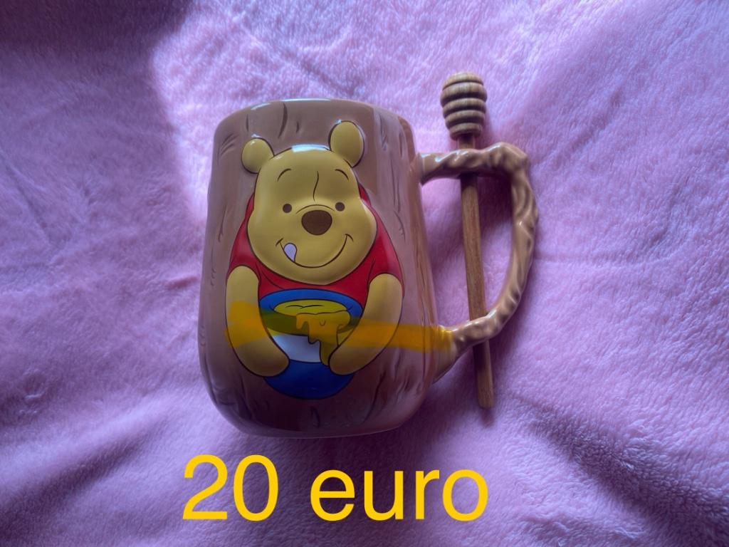 Disney mok, Ophalen, Winnie de Poeh of vrienden, Nieuw, Servies