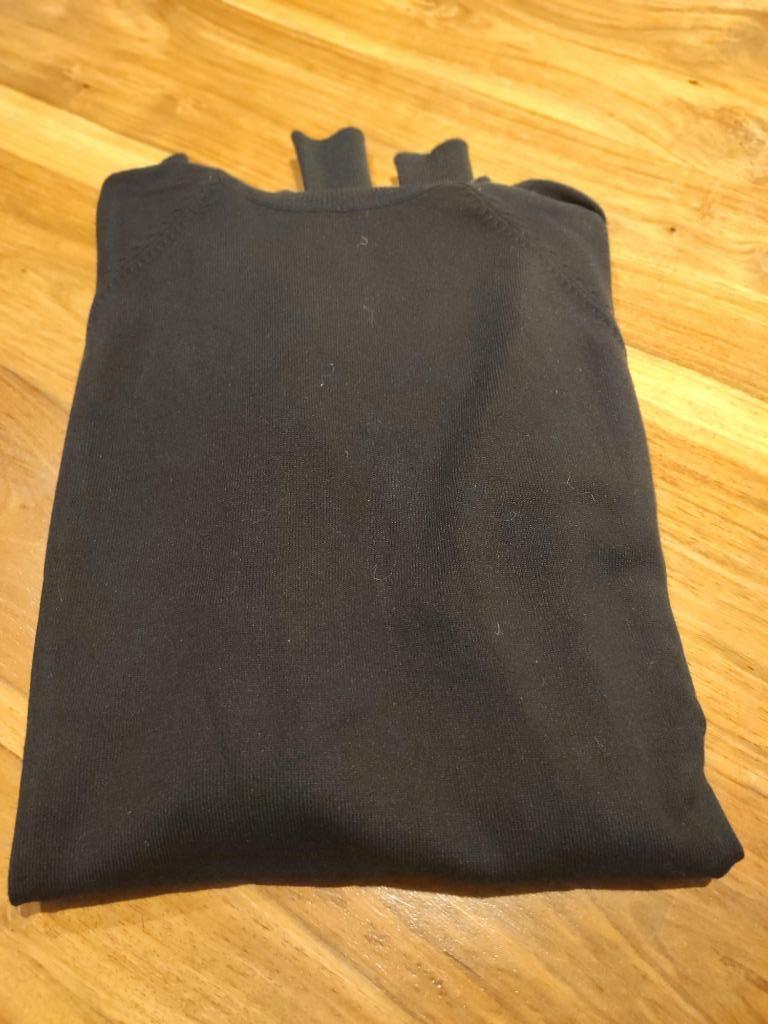 trui zwart met hoge kraag, Vêtements | Hommes, Pulls & Vestes, Zara, Comme neuf, Enlèvement, Taille 46 (S) ou plus petite