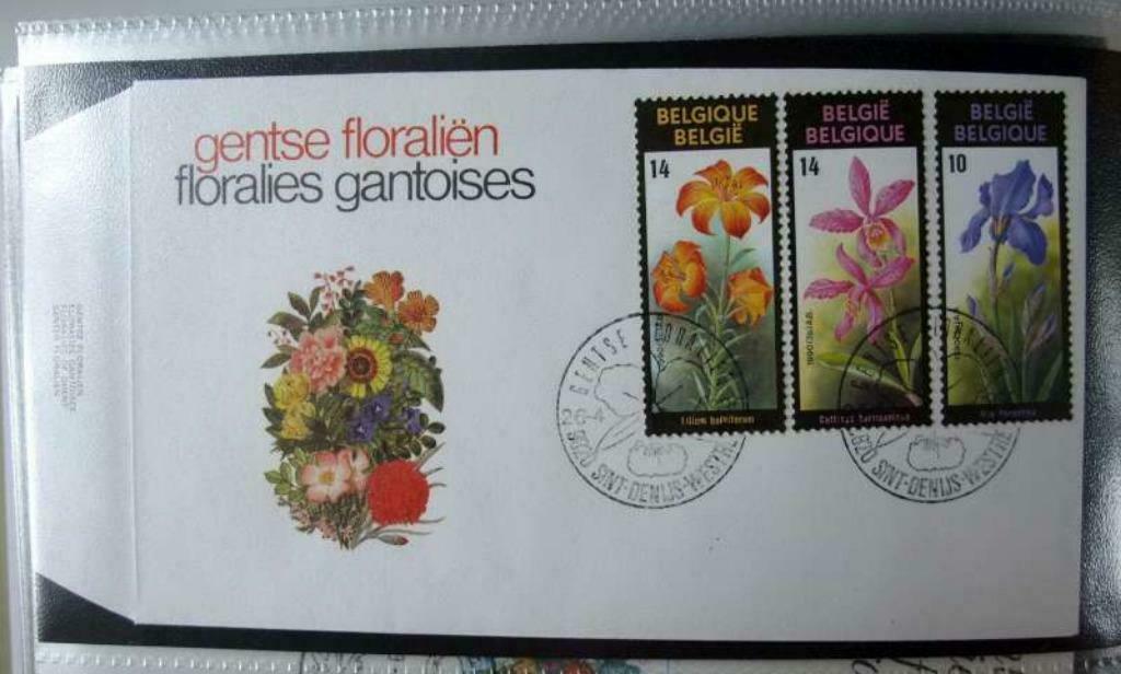 FDC 24/04/1990 - Gentse Floraliën - Floralies Gantoises, Ophalen of Verzenden