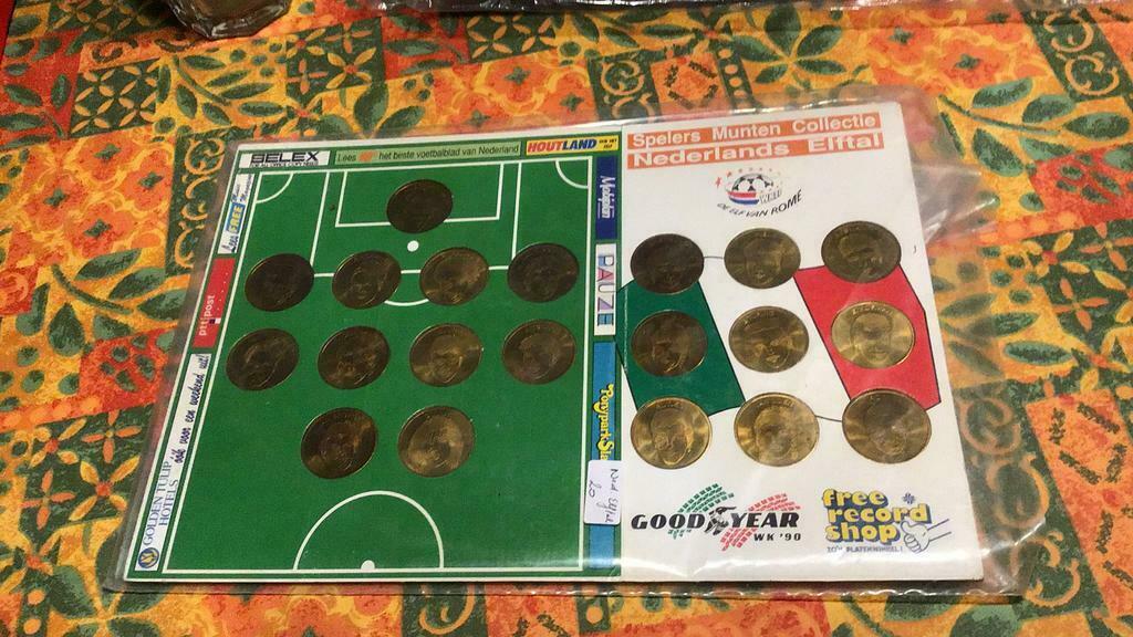 Spelers munten Nederlands elftal(*), Ophalen of Verzenden, Setje