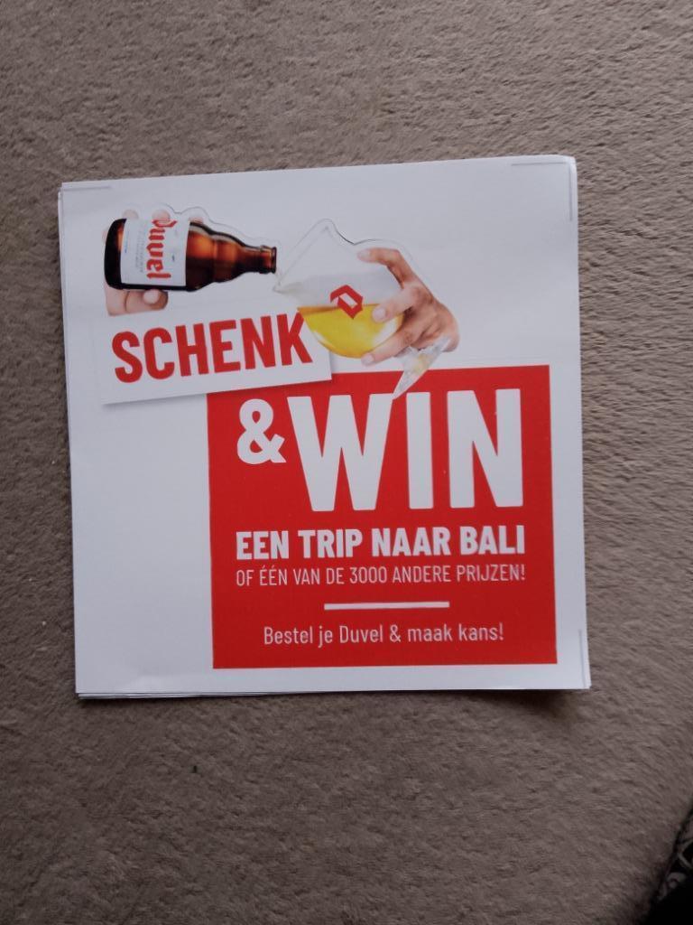 Sticker Duvel, Verzenden