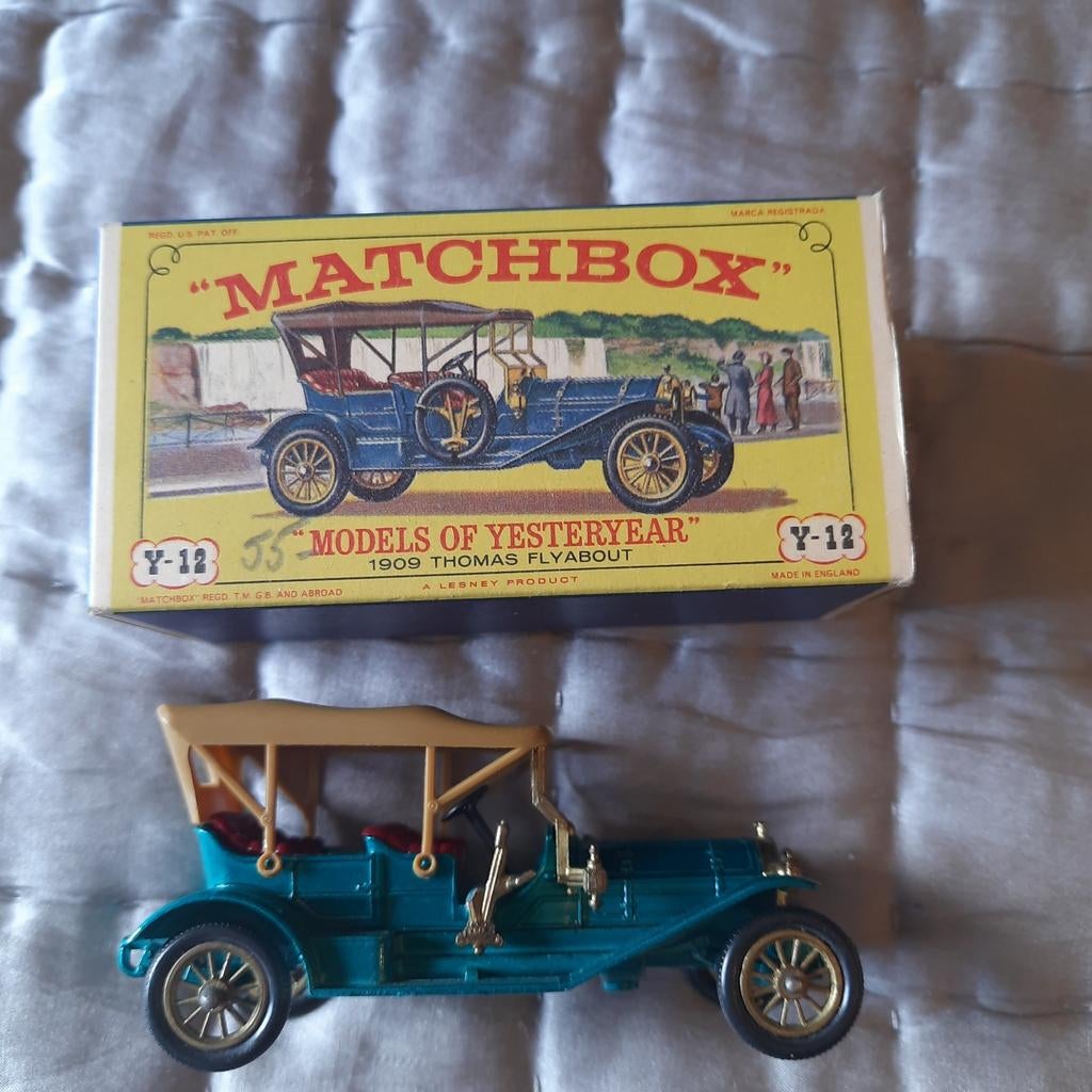 MATCHBOX MOYY Y-12 THOMAS FLY-ABOUT 1909*VINTAGE*NEW*, Ophalen, Nieuw, Auto, Matchbox