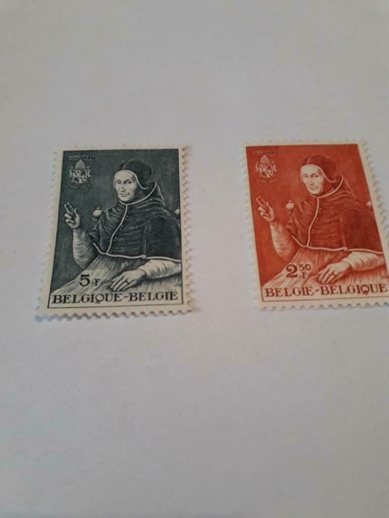 timbres.1959. 5° Centenaire de la naissance du pape Adrien I, Sans timbre, Neuf, Enlèvement ou Envoi, Non oblitéré