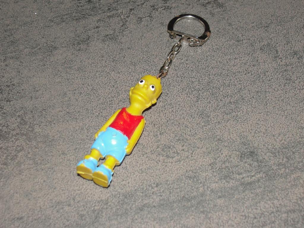 Sleutelhanger Bart Simpson, Ophalen of Verzenden, Zo goed als nieuw, Knuffel of Figuurtje