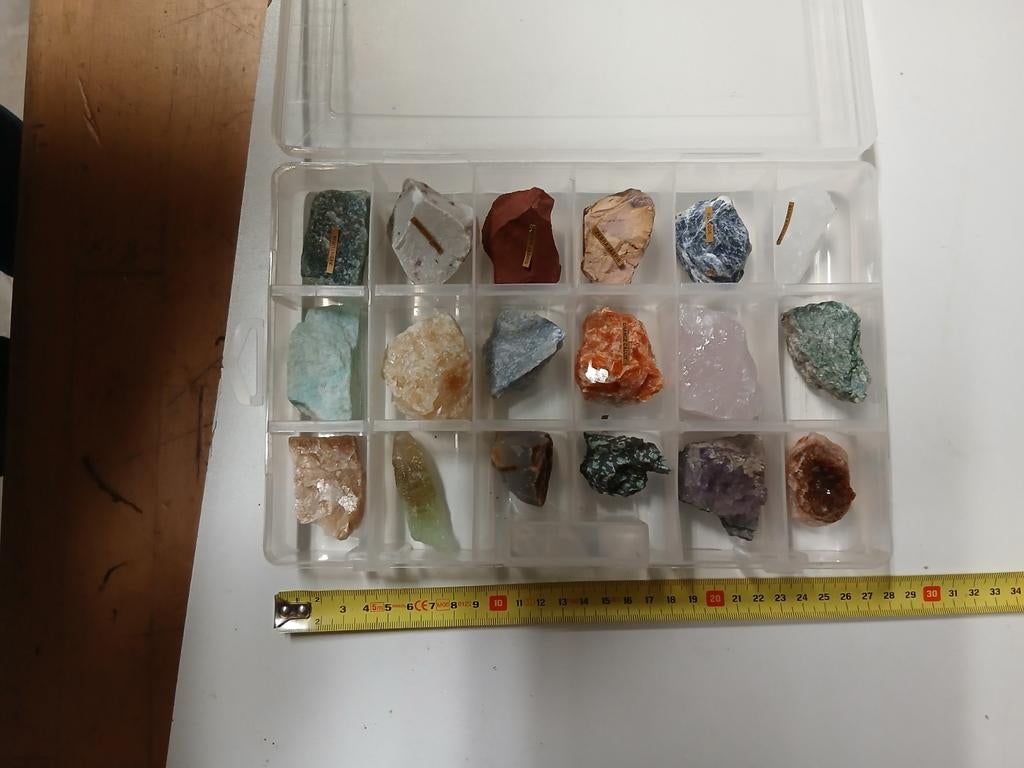 Verzameling mineralen, Verzenden