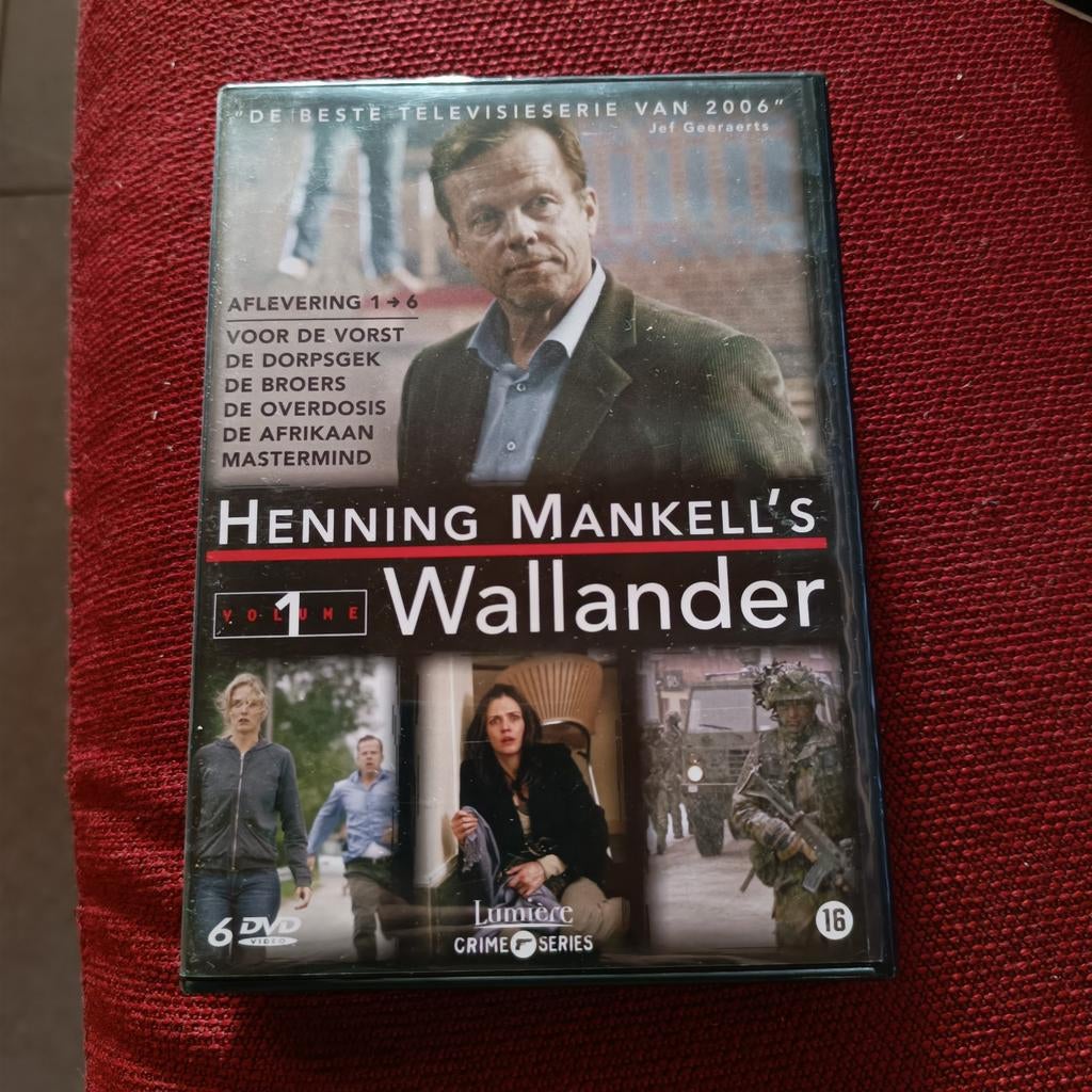 6 dvd Wallander volume 1, Enlèvement ou Envoi, Comme neuf