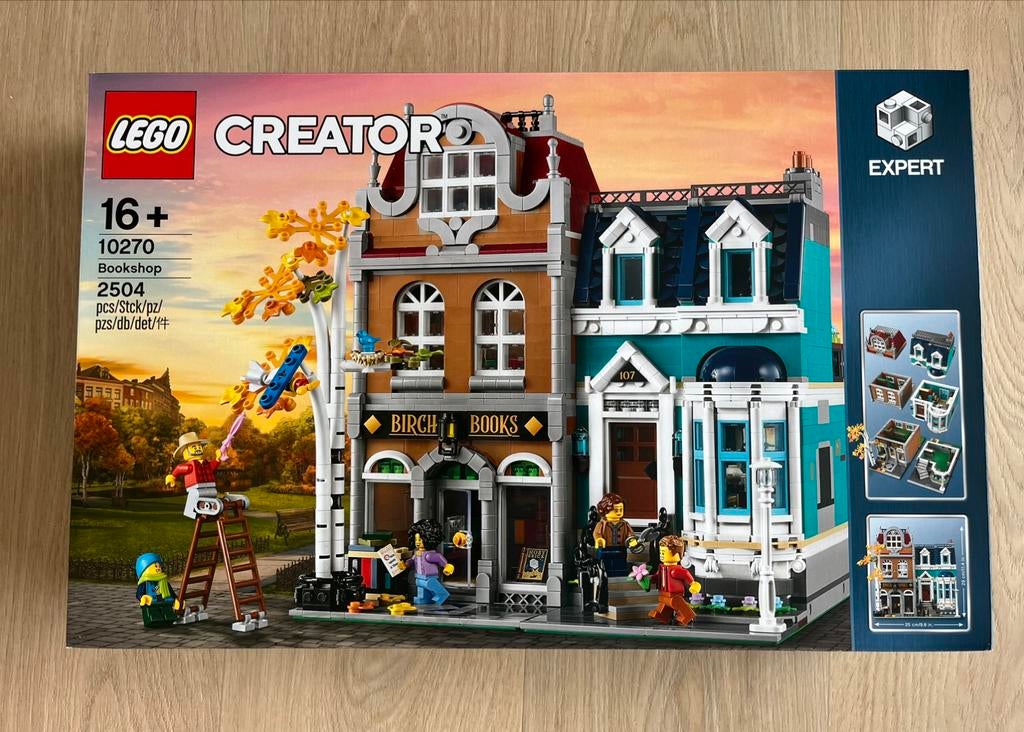 Lego 10270 Creator Bookshop (sealed), Nieuw, Ophalen of Verzenden, Compleet, Lego