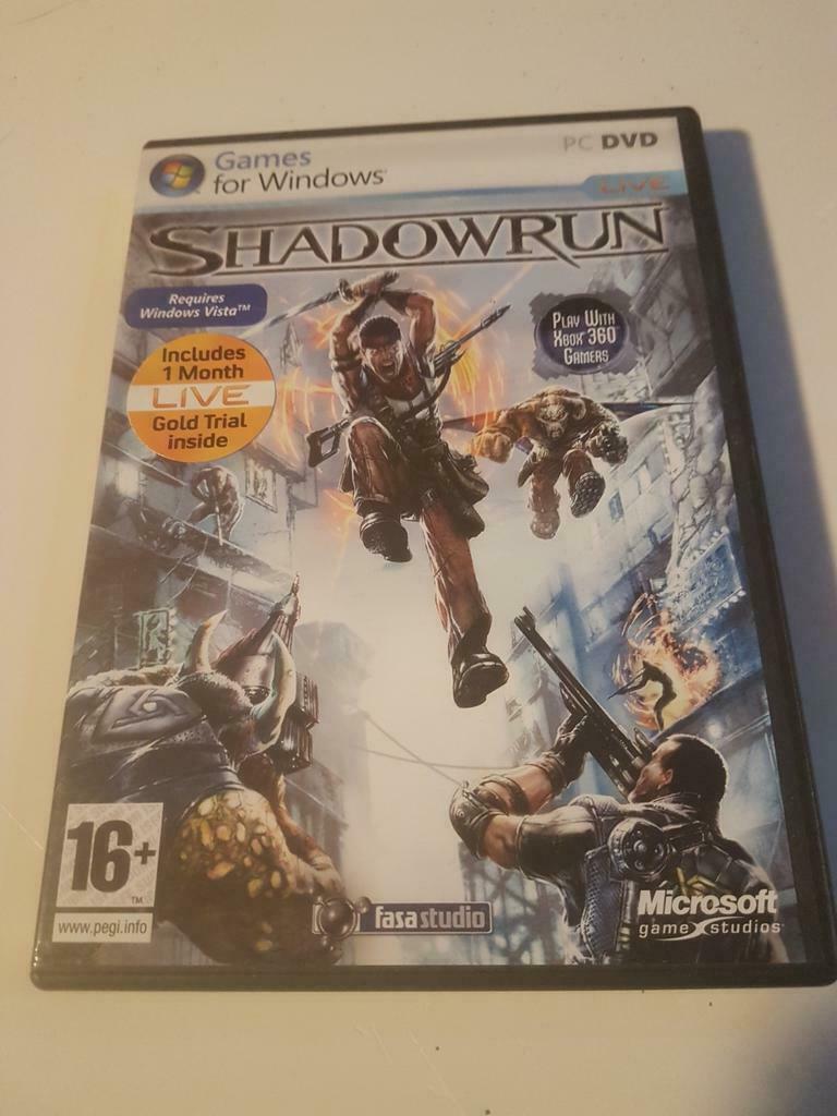 PC DVD ShadowRun, Ophalen of Verzenden, Gebruikt