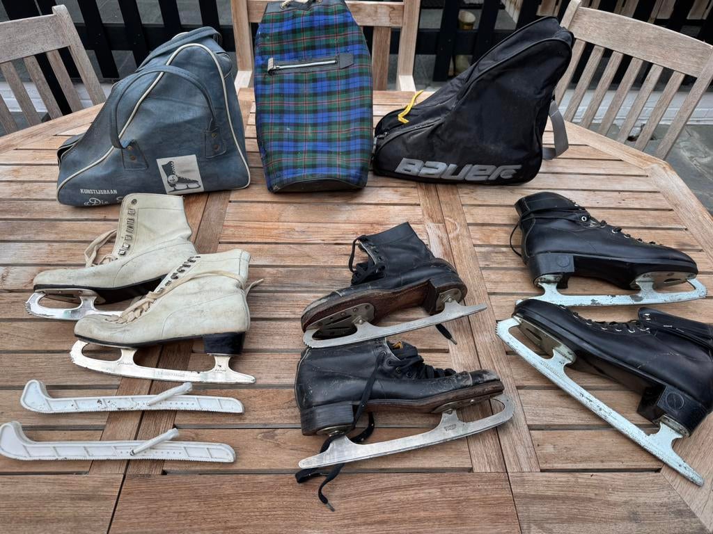 Vintage schaatsen, Overige merken, Gebruikt, Ophalen of Verzenden, Kunstschaatsen