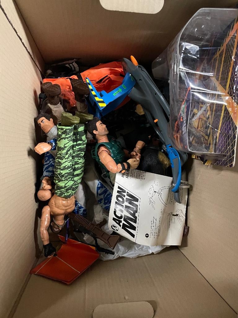 action man, Ophalen, Gebruikt