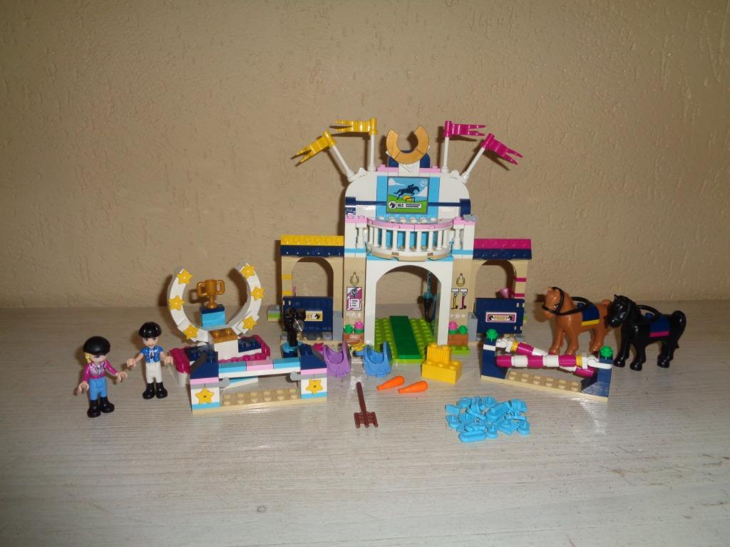 LEGO Friends Stephanie's Paardenconcours - 41367, Ophalen of Verzenden, Gebruikt, Complete set, Lego