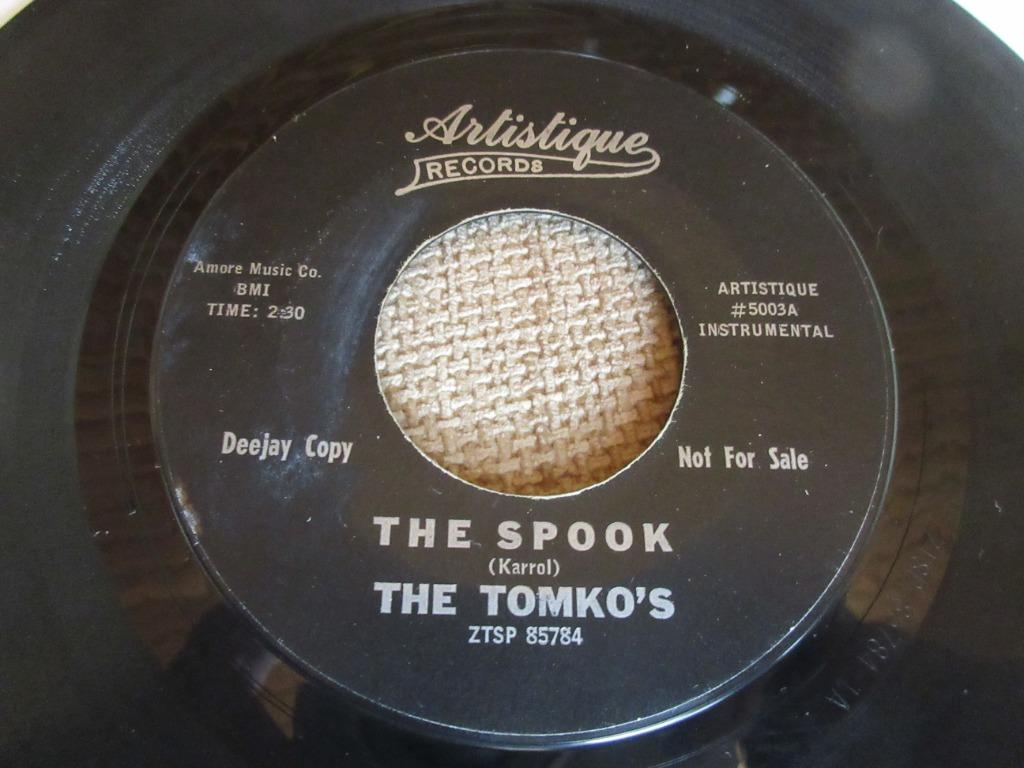 The Tomko's ‎– The Spook / The Spook Artistique 5003 promo, Ophalen of Verzenden, Gebruikt