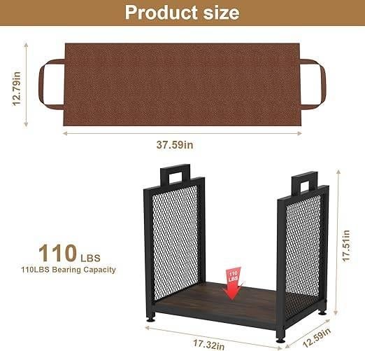 Brandhoutrek voor binnen | GRATIS LEVERING, -, Verzenden, -, VYGROW