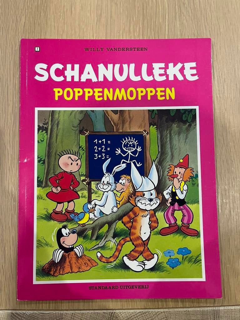 Schanulleke - 2 - Poppenmoppen, Eén stripboek, Ophalen of Verzenden