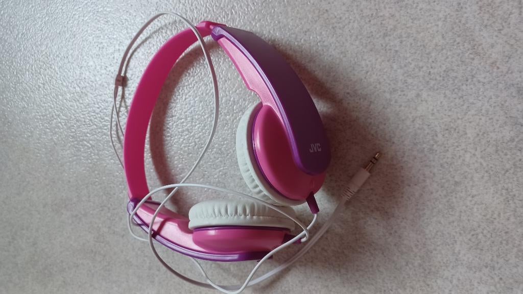 Hoofdtelefoon kind JVC, Ophalen of Verzenden, Gebruikt, Op oor (supra aural), Overige merken