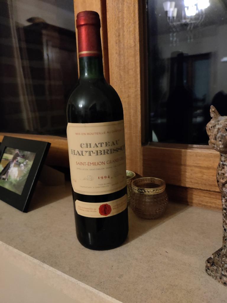 Chateau Haut-Brisson 1994 st Emilion grand cru, Enlèvement