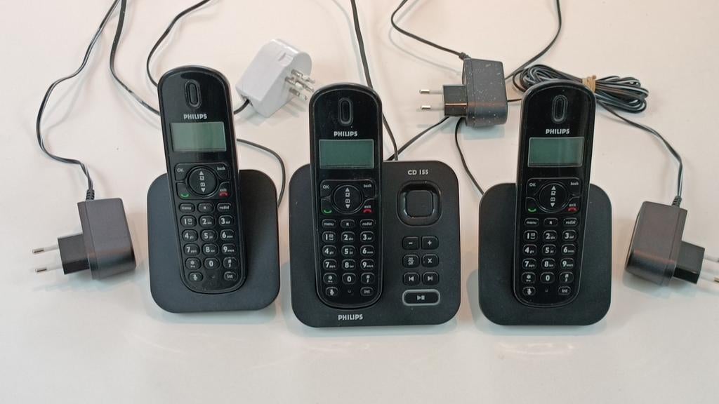 Vaste telefoon/intercom : handsets 2 en 3 stuks, Telecommunicatie, Ophalen of Verzenden