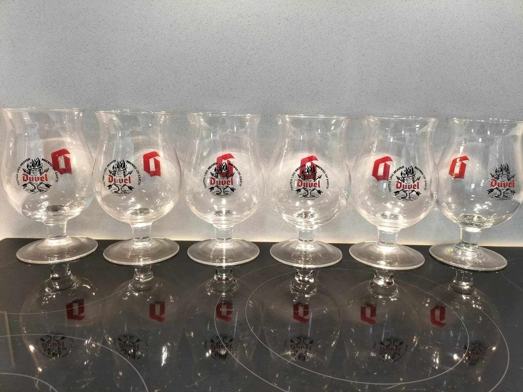 6 Duvel glazen 33cl, Verzamelen, Ophalen of Verzenden, Nieuw, Glas of Glazen, Duvel