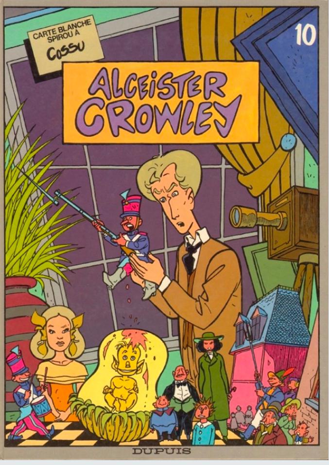 Carte Blanche Spirou - Alceister Crowley -EO 1985, Enlèvement ou Envoi, Utilisé
