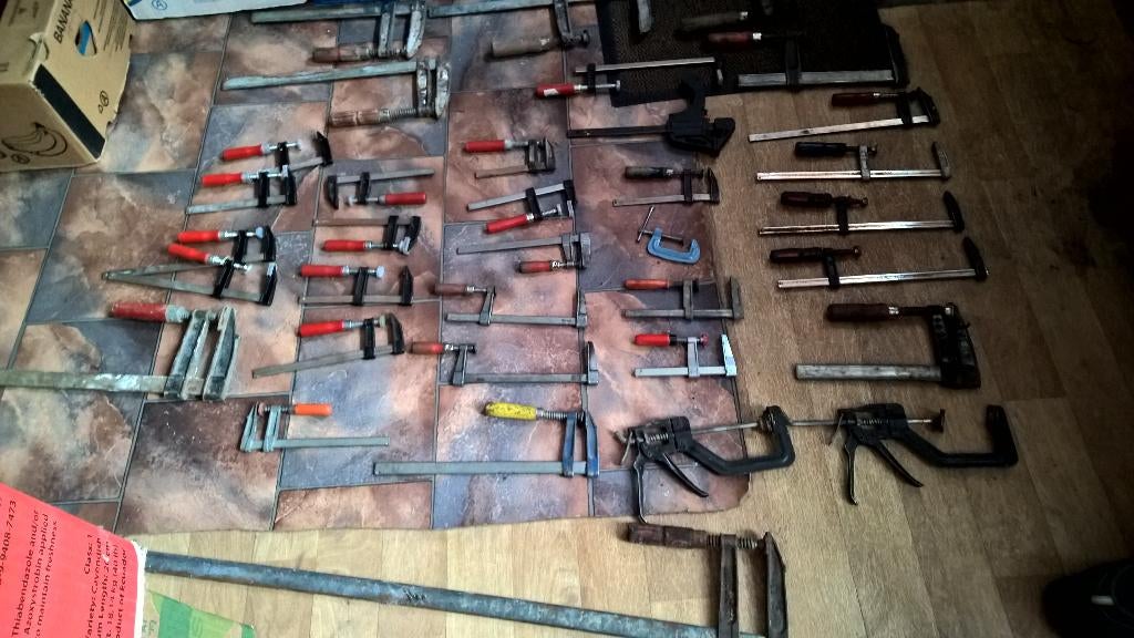 Serre joint 35 piece, Enlèvement ou Envoi, Utilisé
