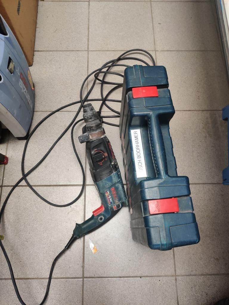 Bosch,blauwe klopboor machine., Doe-het-zelf en Bouw, Ophalen