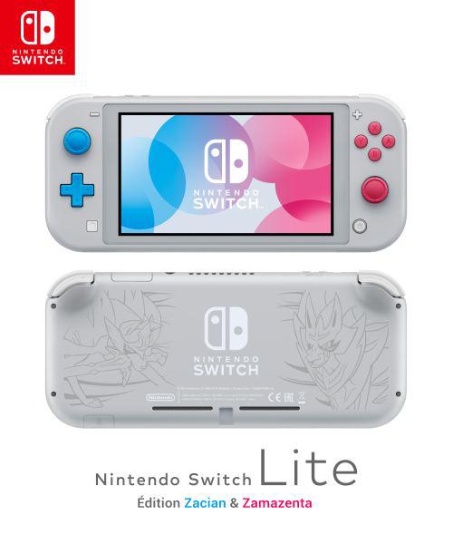 Switch Lite Zinc et Édition Zamazenta, Consoles de jeu & Jeux vidéo, Enlèvement, Comme neuf