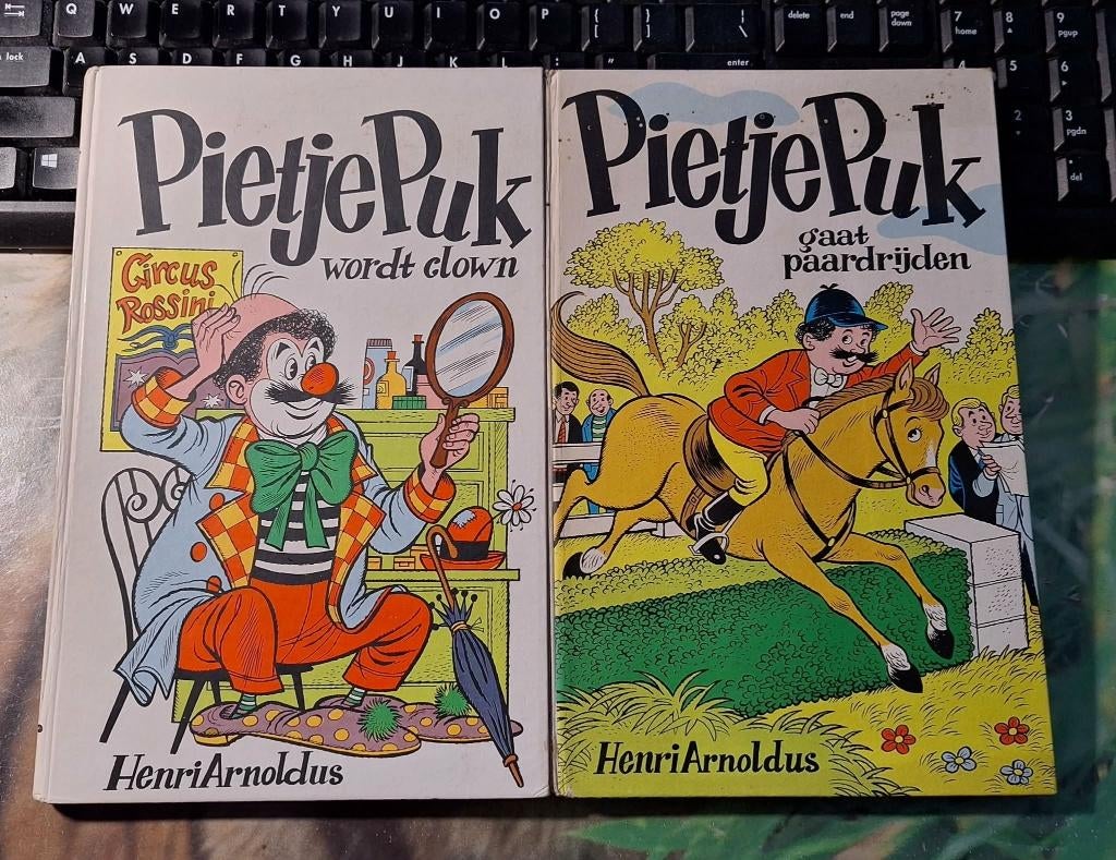 Te koop twee boeken van Pietje Puk van Henri Arnoldus., Boeken, Kinderboeken | Kleuters, Gelezen, Fictie algemeen, Jongen of Meisje